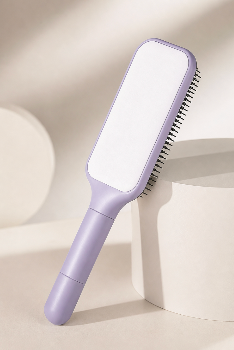 Brosse à cheveux rose Accueil